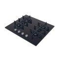 Candy CVG6B Black Built-in 59 cm Gas 4 zone(s)