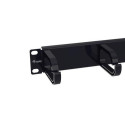 Equip 10" Cable Management Panel, 1U, Black