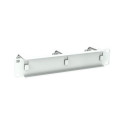 Equip 10" Cable Management Panel, 1U, Light Grey