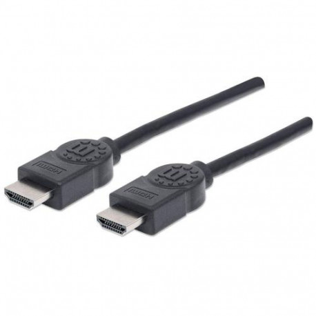 Manhattan HDMI 4K@30Hz Cable with Ethernet, 5m, Suitable for ALL 1080p/HD and majority of 4K uses (c