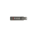 Verbatim Dual QuickStick USB flash drive 1 TB USB Type-A / USB Type-C 3.2 Gen 1 (3.1 Gen 1) Grey