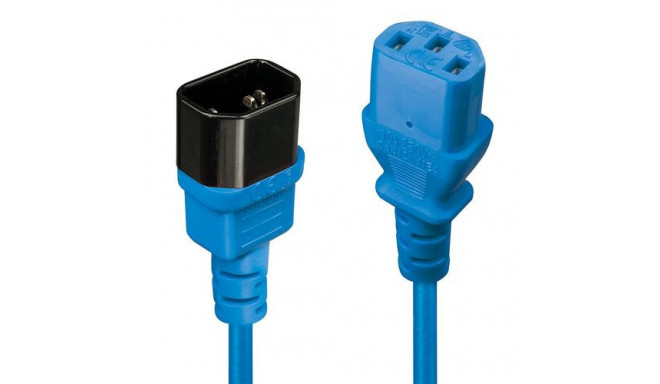 Lindy 2m IEC Extension Cable, Blue