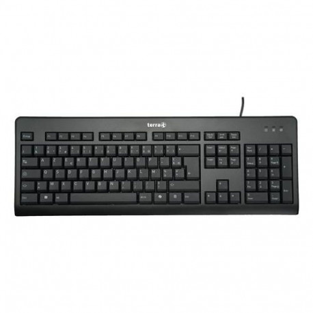 TERRA 1500 keyboard Mouse included Office USB QWERTZ French Black