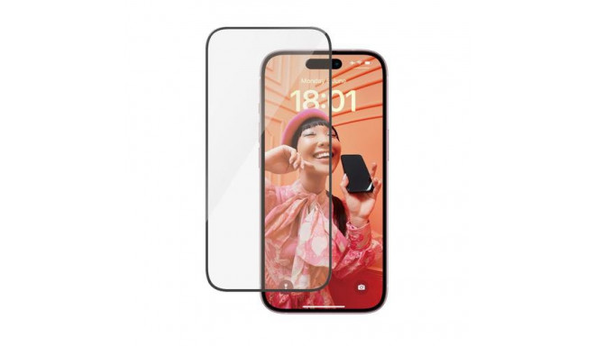 PanzerGlass ® Screen Protector iPhone 15 | Ultra-Wide Fit w. EasyAligner