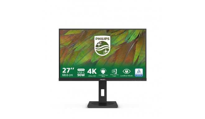 Philips 3000 series 27B1U3900/00 computer monitor 68.6 cm (27&quot;) 3840 x 2160 pixels 4K Ultra