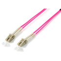 Equip LC/LC Fiber Optic Patch Cable, OM4, 2m