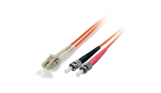 Equip LC/ST Fiber Optic Patch Cable, OS2, 5.0m