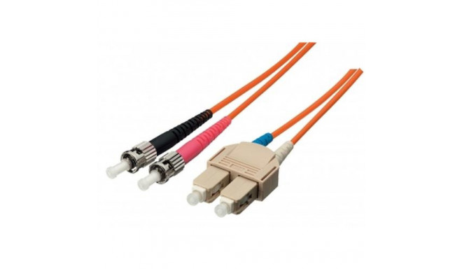 Equip ST/SC Fiber Optic Patch Cable, OS2, 3m