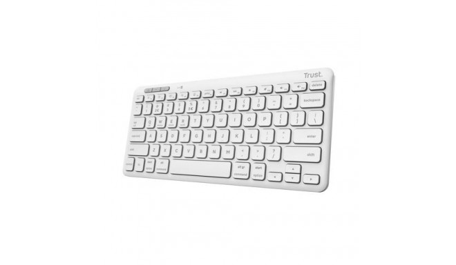 Trust Lyra keyboard Universal RF Wireless + Bluetooth QWERTY US English White