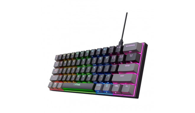 Trust GXT 867 Acira keyboard Gaming USB QWERTY US English Black