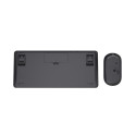 Trust Lyra keyboard Mouse included Office RF Wireless + Bluetooth QWERTZ German Black