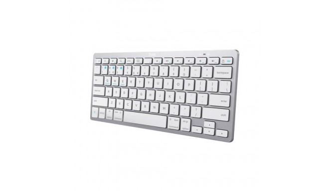 Trust 24651 keyboard Universal Bluetooth QWERTY US English Silver