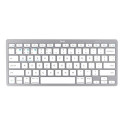 Trust 24651 keyboard Universal Bluetooth QWERTY US English Silver