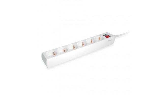 Equip 245552 power extension 1.5 m 6 AC outlet(s) Indoor White