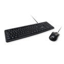 Equip 245201 keyboard Mouse included Office USB QWERTY Spanish Black