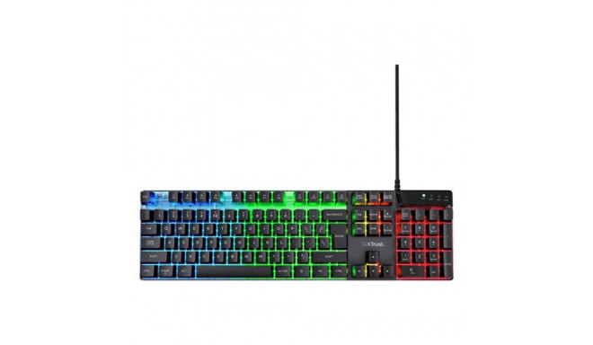 Trust GXT 835 Azor keyboard Gaming USB QWERTY Czech, Slovakian Black