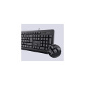 Trust TKM-250 keyboard Mouse included Office USB QWERTZ German Black