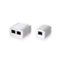 Equip 2-Port Cat.5e Surface Mount Box
