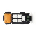 Amewi D90X28 Metall Scale Crawler gelb Radio-Controlled (RC) model Crawler truck Electric engine 1:2
