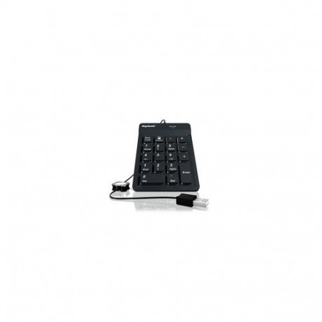 KeySonic ACK-118BK numeric keypad Universal USB Black
