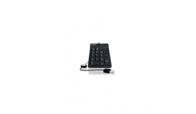 KeySonic ACK-118BK numeric keypad Universal USB Black