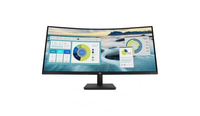 HP P34hc G4 WQHD USB-C Curved Monitor