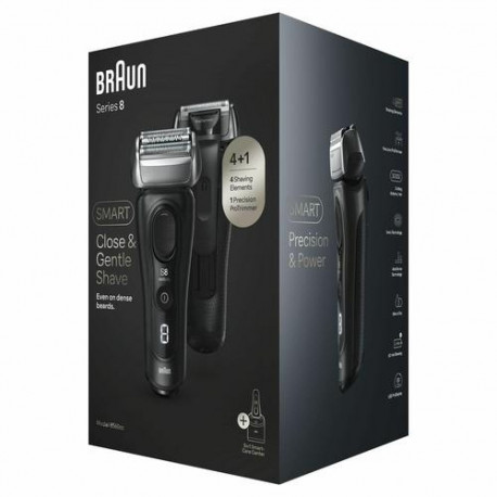 Braun Series 8 8560cc Wet & Dry Foil shaver Trimmer Black