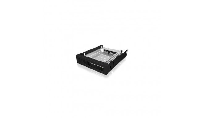 ICY BOX IB-2217StS 8.89 cm (3.5&quot;) Storage drive tray Black