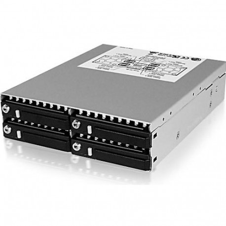 ICY BOX IB-2222SSK 13.3 cm (5.25") Storage drive tray Black