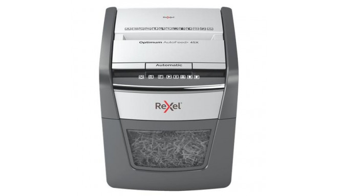 Rexel Optimum AutoFeed 45X Automatic Cross Cut Paper Shredder P4