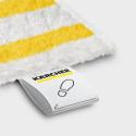 Kärcher Universal floor cloth set EasyFix Mop disposable cloth White, Yellow