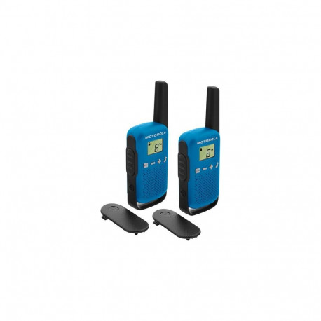 Motorola TALKABOUT T42 two-way radio 16 channels Black, Blue