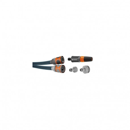Gardena Liano garden hose 30 m Above ground Polyvinyl chloride (PVC), Textile Black, Grey