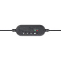 Manhattan Mono Over-Ear Headset (USB) (Clearance Pricing), Microphone Boom (padded), Retail Box Pack