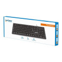 Manhattan Keyboard USB Wired, Black, Full Size Keys, Cable 1.5m, USB-A connection, Plug and Play, Th