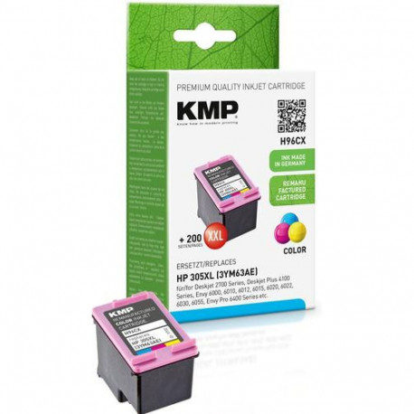 KMP SINGLEPACK H96CX ink cartridge 1 pc(s) Compatible High (XL) Yield Cyan, Magenta, Yellow