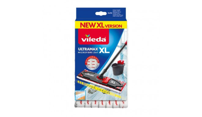 Vileda UltraMax XL Mop pad Red, White