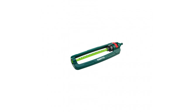 Verto 15G770 water sprinkler Oscillating water sprinkler Plastic Green