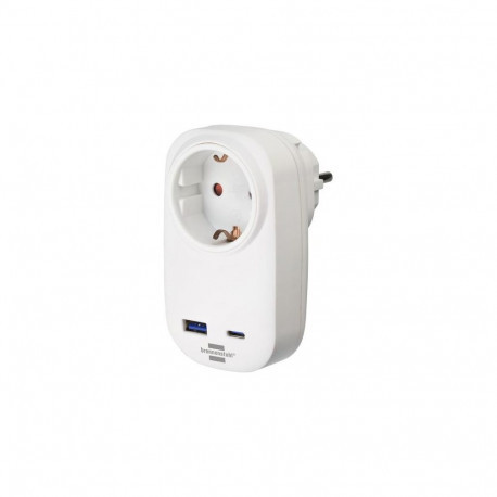 Brennenstuhl 1508210010 power plug adapter Type F White