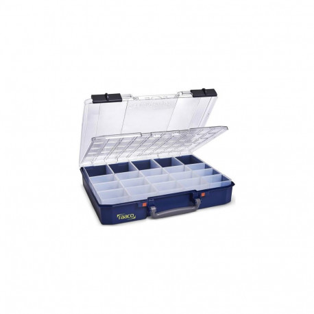 raaco CarryLite 80 5x10-20/DLU Blue Polycarbonate (PC), Polypropylene (PP)