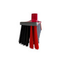 Vileda 142156 broom Indoor Soft / Hard bristle Polyethylene terephthalate (PET) Black, Grey, Red