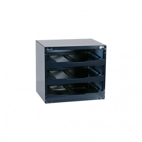 raaco SafeBox 80 Freestanding safe Steel Blue