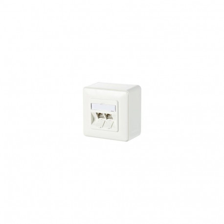 METZ CONNECT 130B11D20002-E socket-outlet RJ-45 White