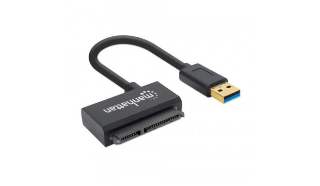 Manhattan USB-A to SATA 2.5&quot; Adapter Cable, 42cm, Male to Male, 5 Gbps (USB 3.2 Gen1 aka US