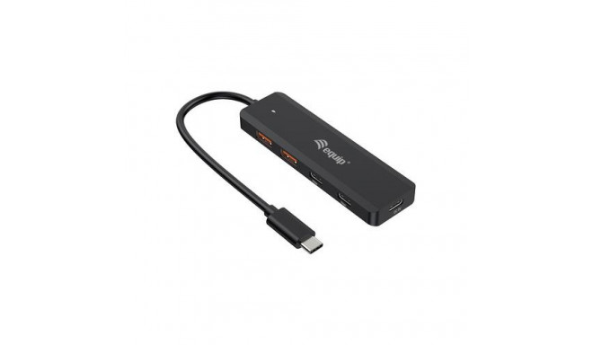 Equip USB-C 4-Port USB 3.2 Gen 2 (10Gbps) Hub, USB-C x 2, USB-A x 2