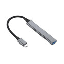 Equip 4-Port USB 3.0/2.0 Hub, USB-C