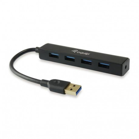 Equip 128953 interface hub USB 3.2 Gen 1 (3.1 Gen 1) Type-A 5000 Mbit/s Black