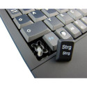 KeySonic ACK-540U+ (DE) keyboard Office USB QWERTZ Black