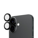 PanzerGlass ® Hoops® Black Camera Lens Protector iPhone 16 | 16 Plus