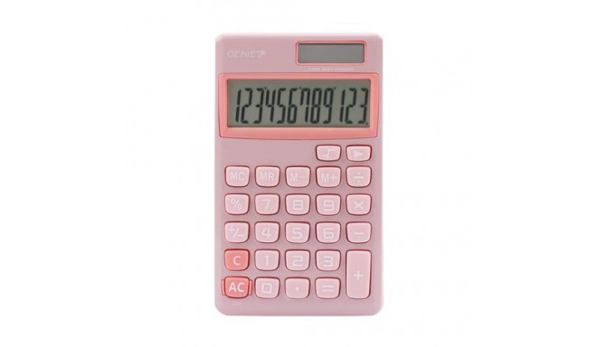 Genie 212 P calculator Pocket Basic Pink